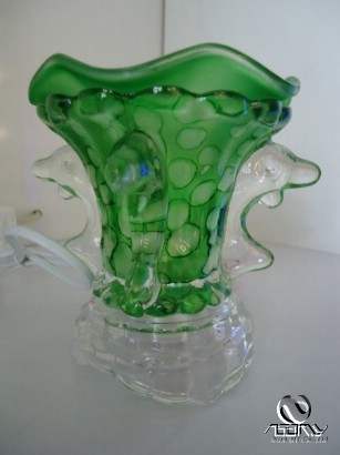 Đèn thủy tinh cách điệu (Glass Lamps TTCD-04): hình cá heo, dùng trong phòng ngủ, phòng khách...