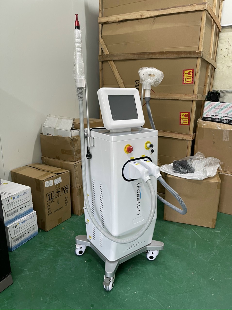 Máy triệt lông và laser 2in1 Diode laser chính hãng FQ Beauty