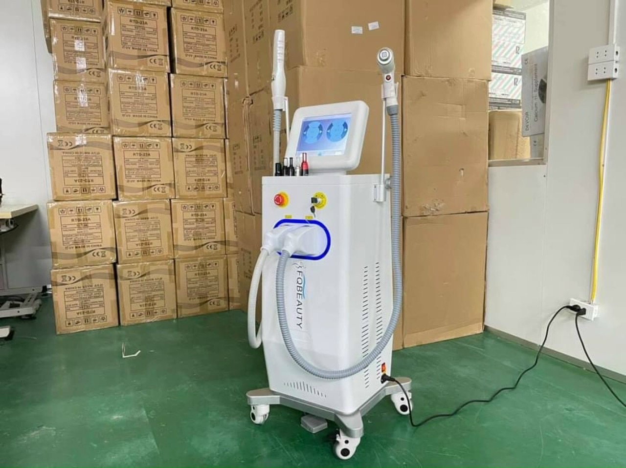 Máy 2in1 Triệt lông Diode laser 808nm