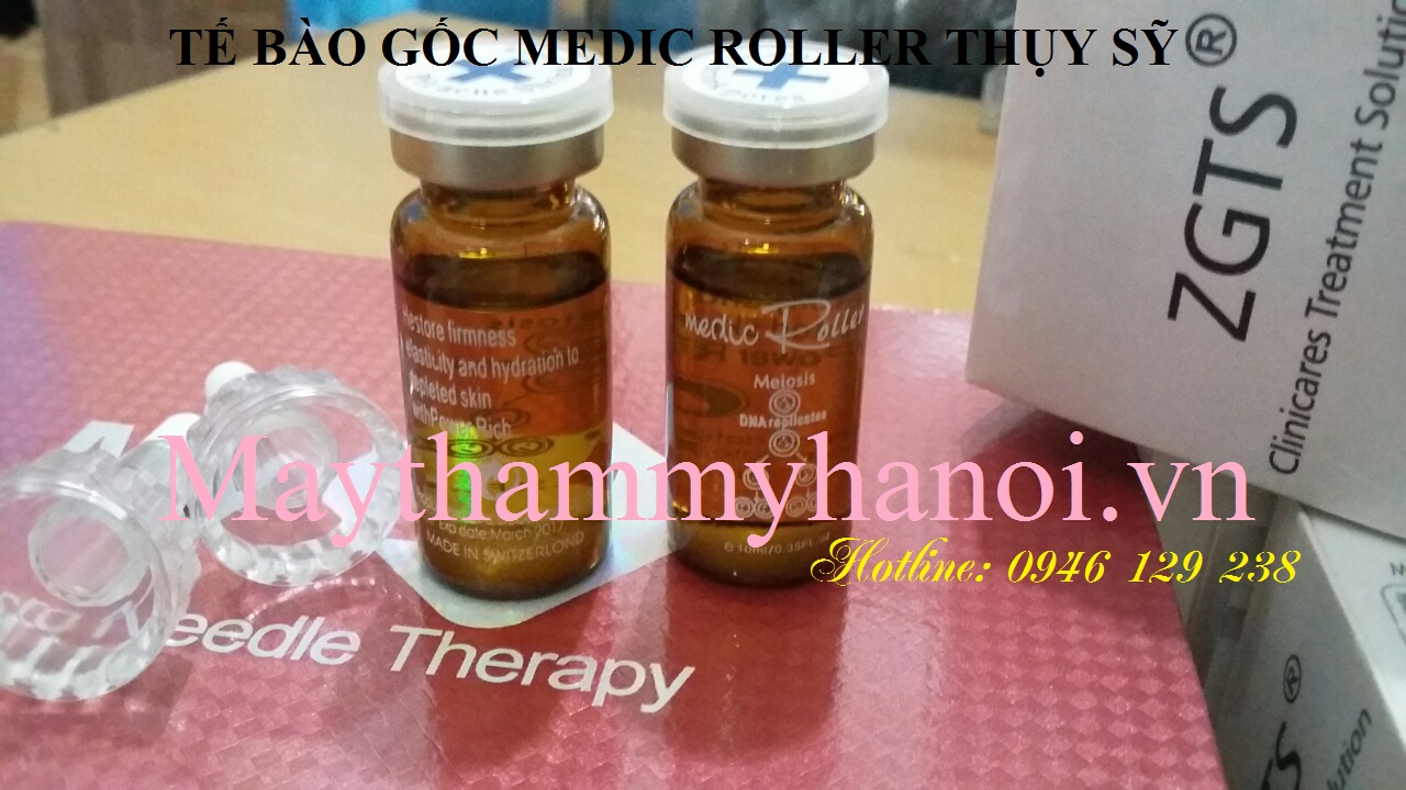 Tế bào gốc trị mụn Medic Roller