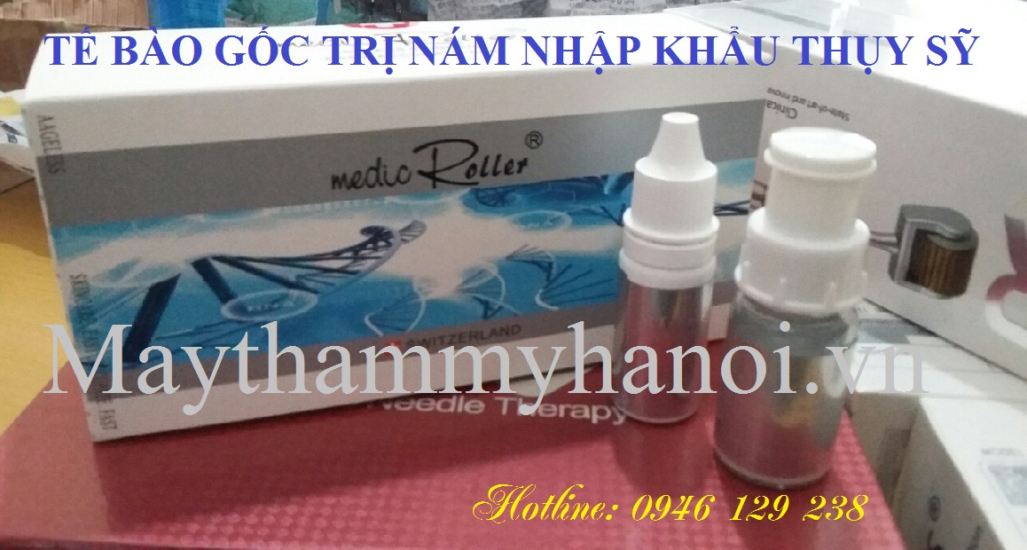 Tế bào gốc trị nám Medic Roller nhập khẩu Thụy SỸ